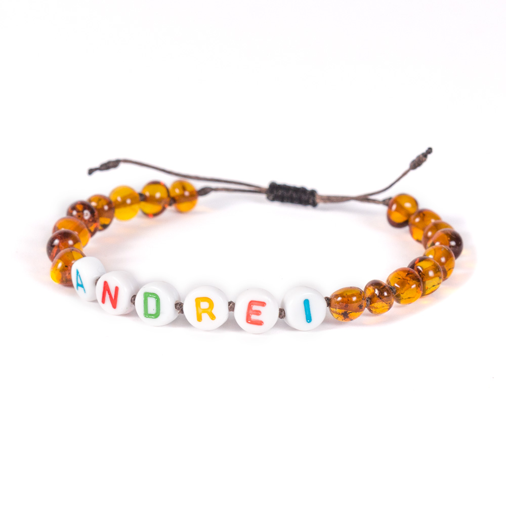 Bratara bebelusi personalizata cu nume