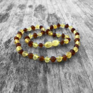 colier chihlimbar coniac lamâie