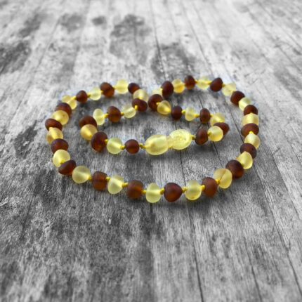 colier chihlimbar coniac lamâie