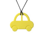 Colier alaptare model masină galbenă