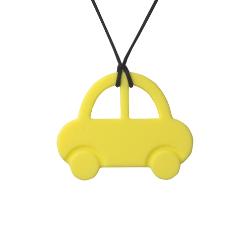 Colier alaptare model masină galbenă