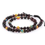 set bratari familie chihlimbar negru malachit turcuaz galben rosu