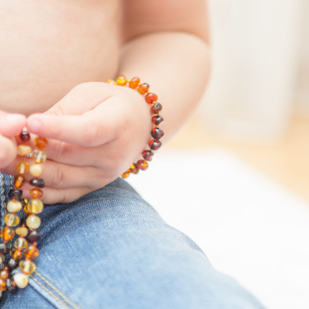 Bratara chihlimbar bebelusi