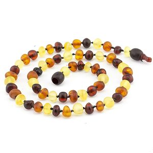 colier chihlimbar multicolor