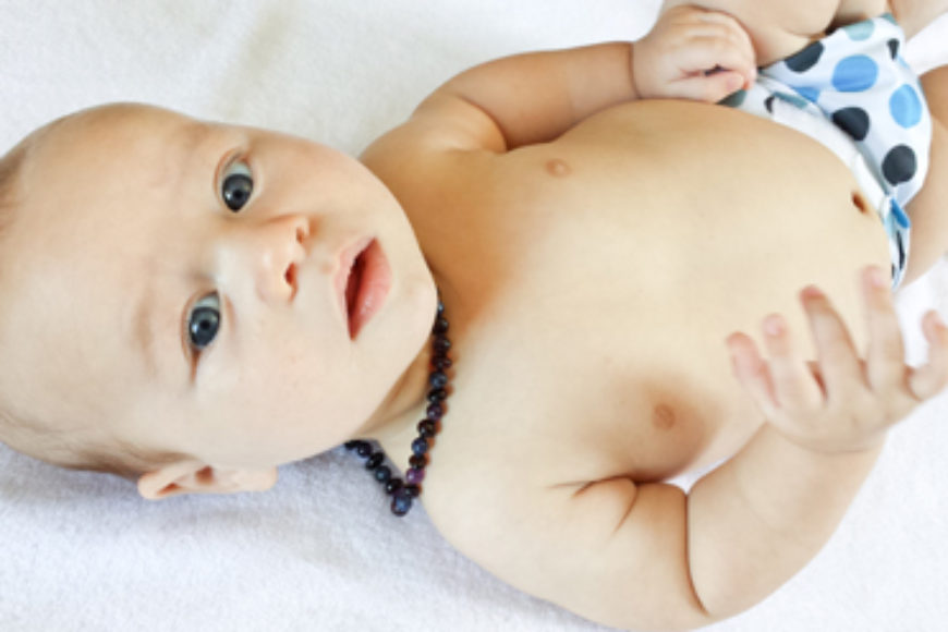 colier chihlimbar copii