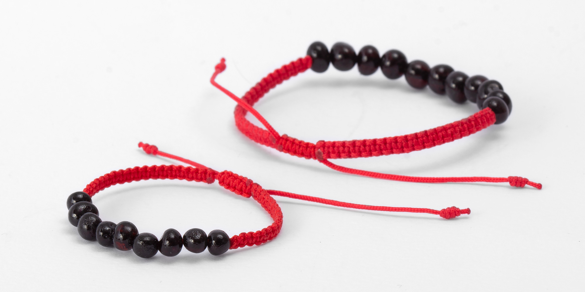 deochi bratara snur rosu chihlimbar