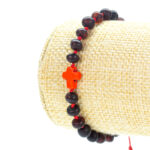 Bratara chihlimbar bebelusi rosie cu cruciulita