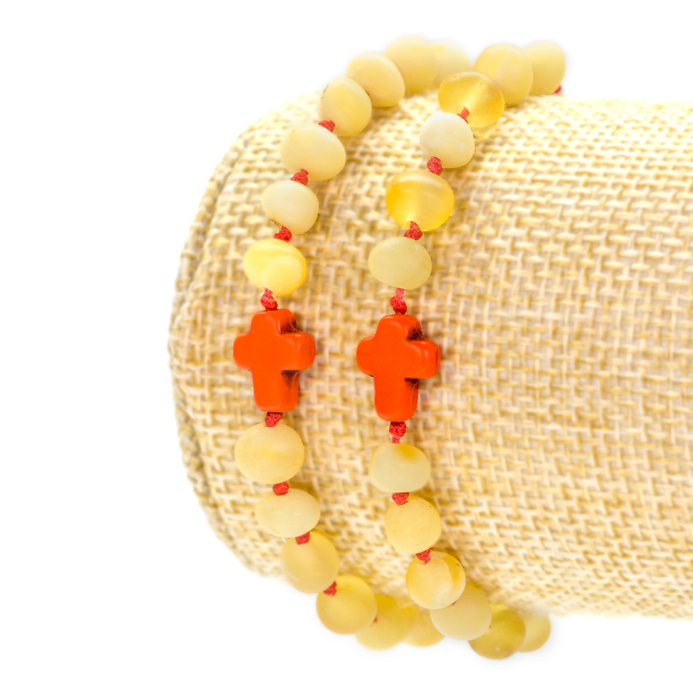 set bratari mama si bebe chihlimbar alb