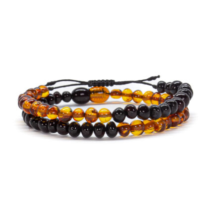 set bratari cupluri chihlimbar model Venetia