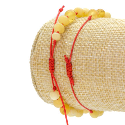 set bratari mama si bebe chihlimbar alb