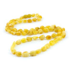 colier chihlimbar baltic culoare unt