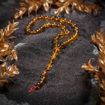 Metanier chihlimbar, Tasbih, 33 bile, M002