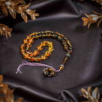 Metanier ortodox, chihlimbar multicolor, 33 boabeM006