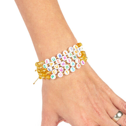 Brățară pentru copilul interior din chihlimbar naturalBrățară pentru copilul interior din chihlimbar natural