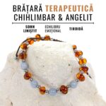 bratara terapeutica chihlimbar natural & angelit